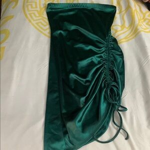Absolutely Green Satin Apparel